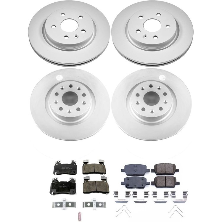 Z17 COATED BRAKE KIT