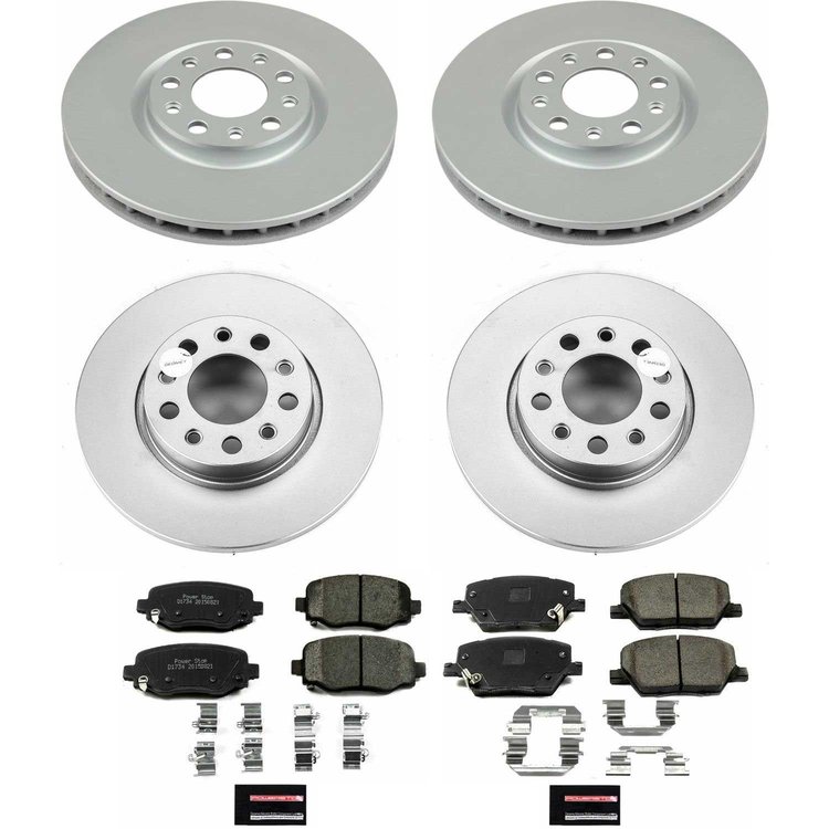 Z17 COATED BRAKE KIT
