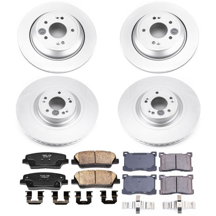 Z17 COATED BRAKE KIT