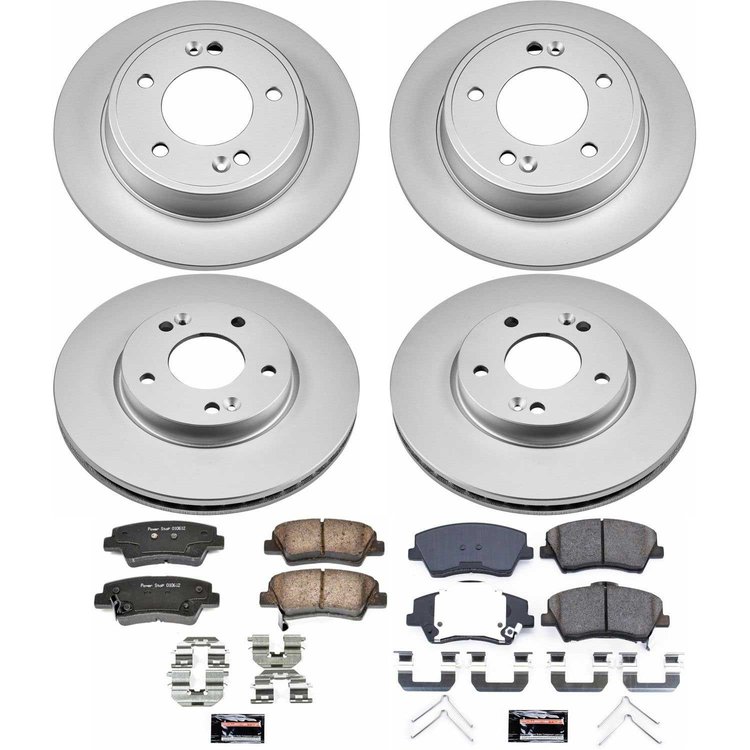 Z17 COATED BRAKE KIT