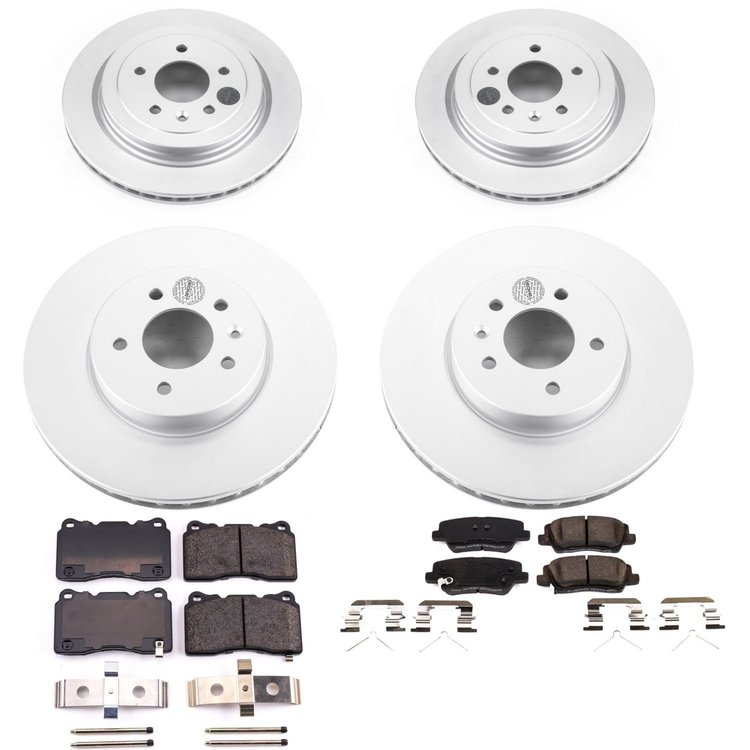 Z17 COATED BRAKE KIT