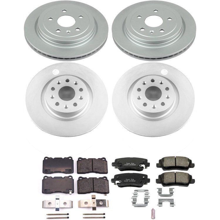 Z17 COATED BRAKE KIT