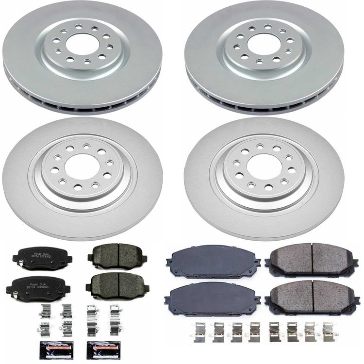 Z17 COATED BRAKE KIT