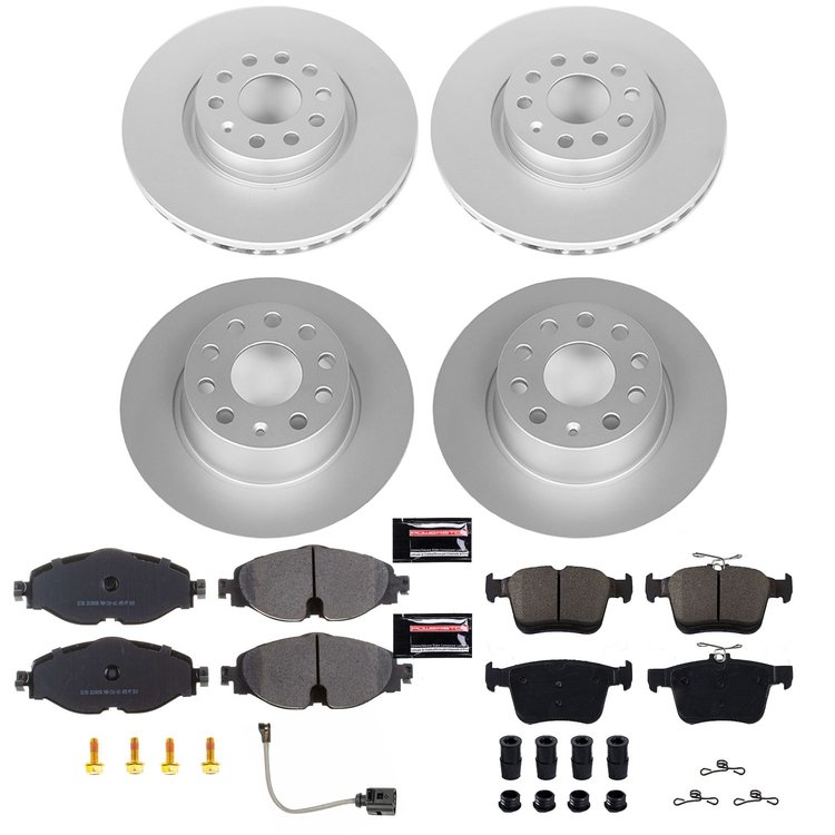 High Performance Brake Pads & Rotor Kit