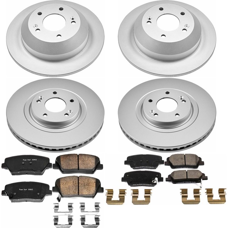 Z17 COATED BRAKE KIT