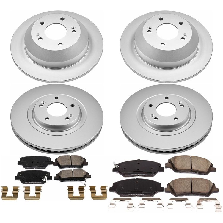 Z17 COATED BRAKE KIT