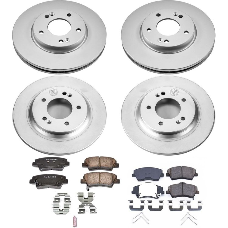 Z17 COATED BRAKE KIT