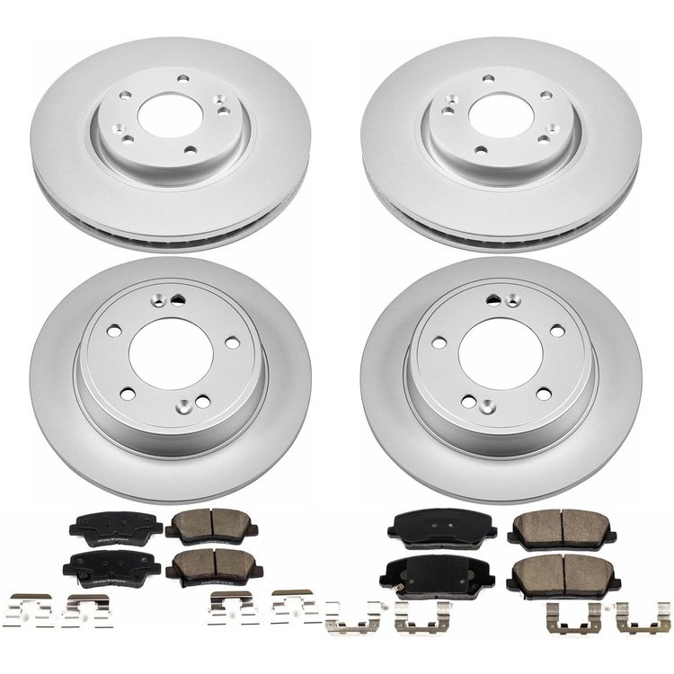 Z17 COATED BRAKE KIT