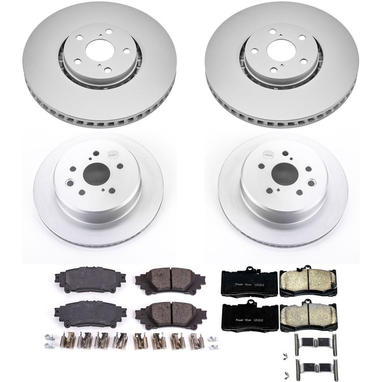 Z17 COATED BRAKE KIT