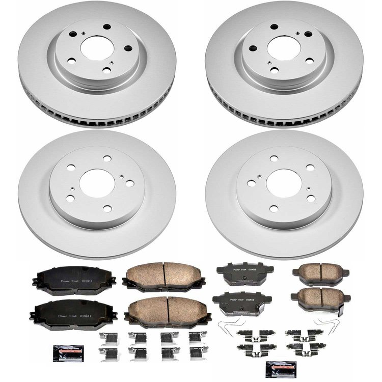 Z17 COATED BRAKE KIT