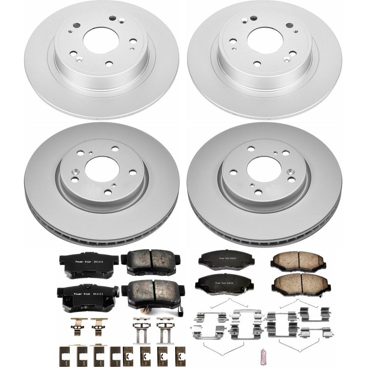 Z17 COATED BRAKE KIT