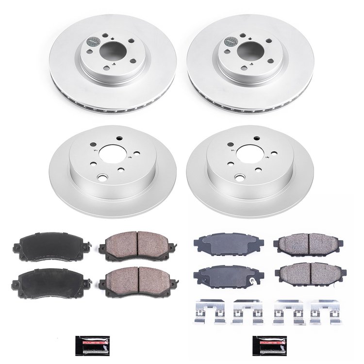 Z17 COATED BRAKE KIT