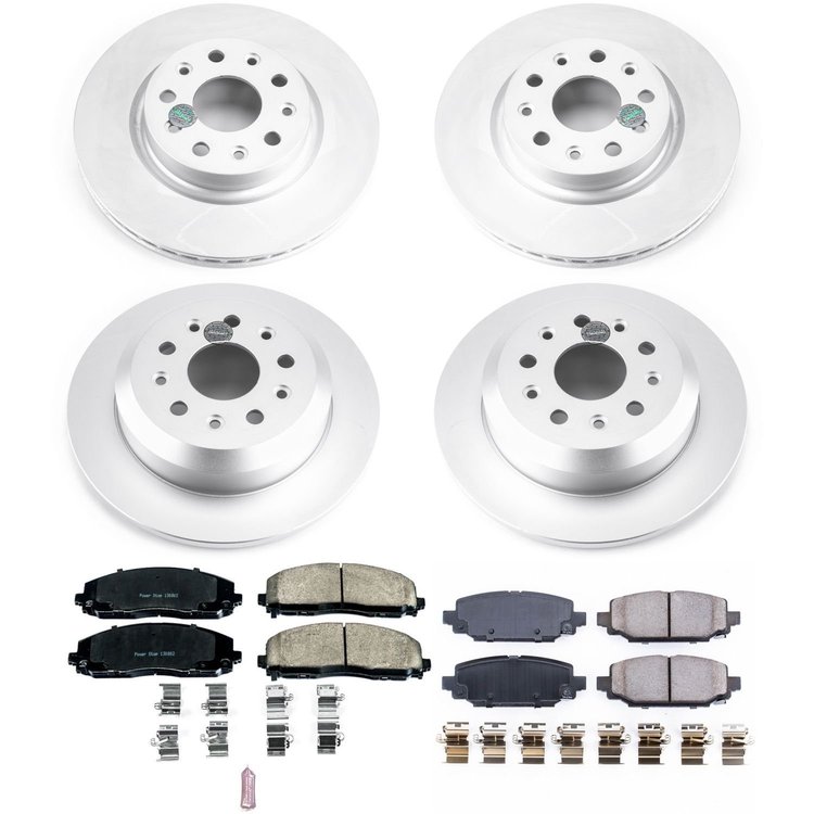 Z17 COATED BRAKE KIT