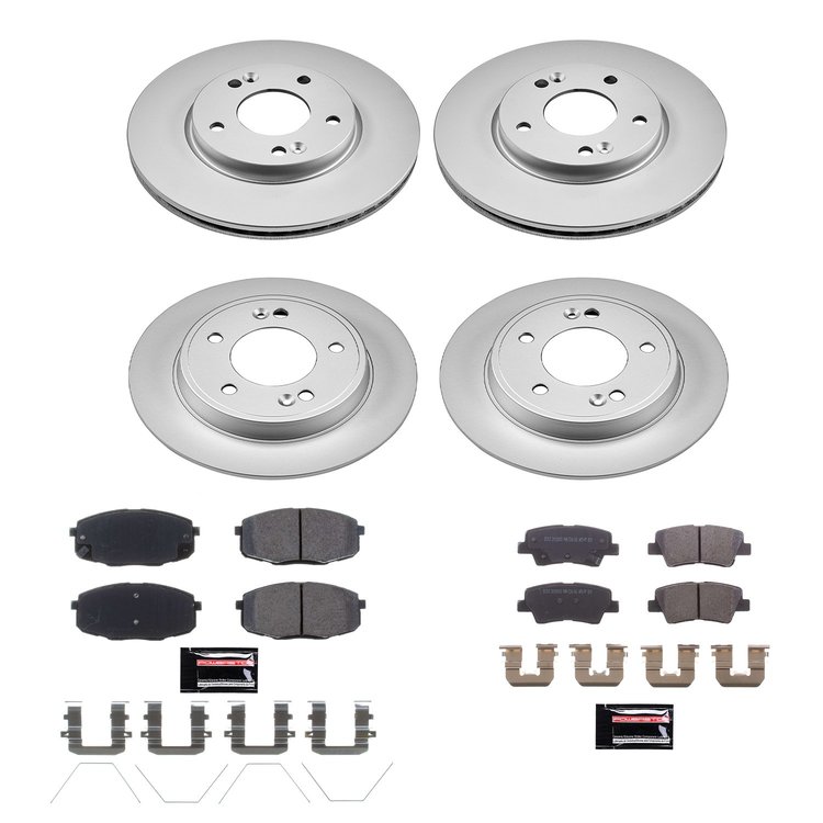 Z17 COATED BRAKE KIT