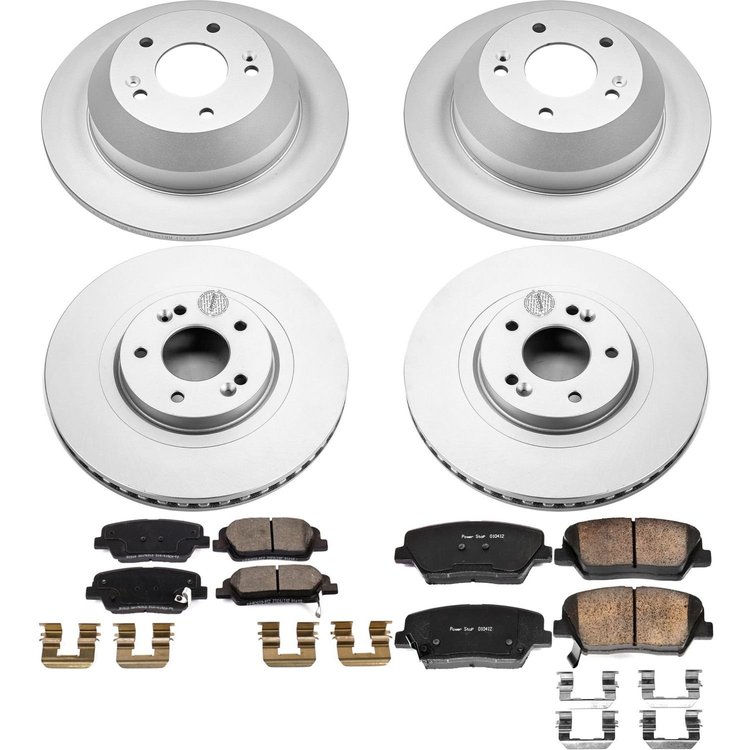 Z17 COATED BRAKE KIT