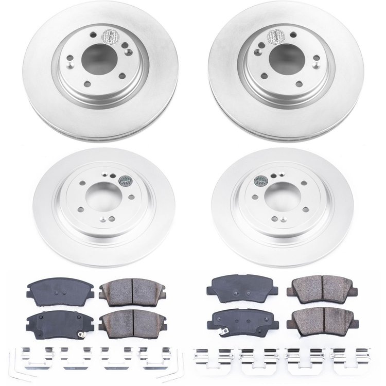 Z17 COATED BRAKE KIT