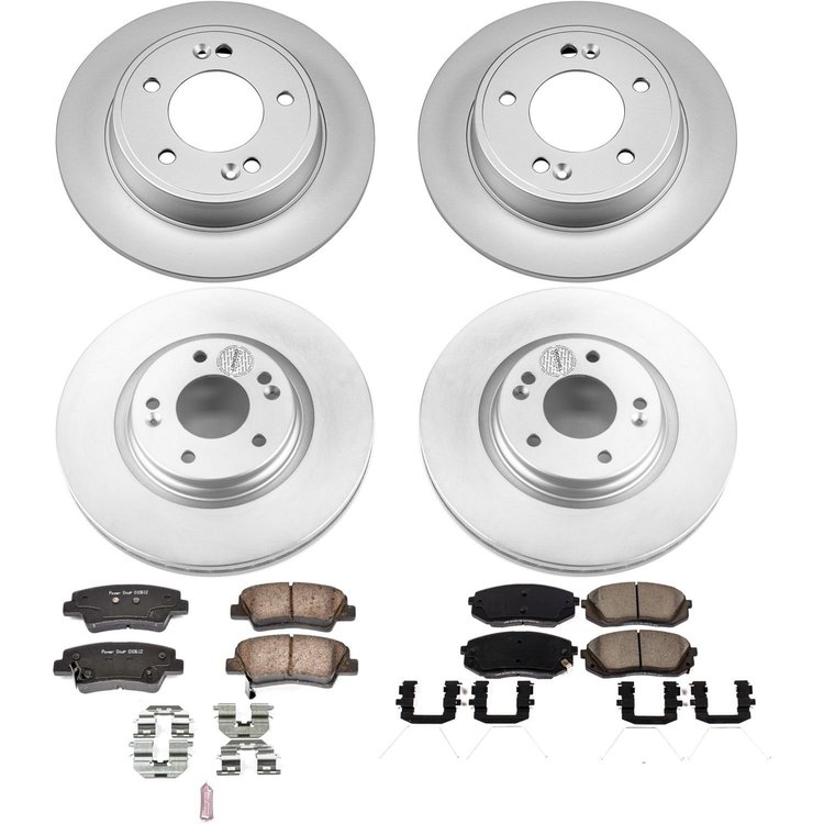 Z17 COATED BRAKE KIT