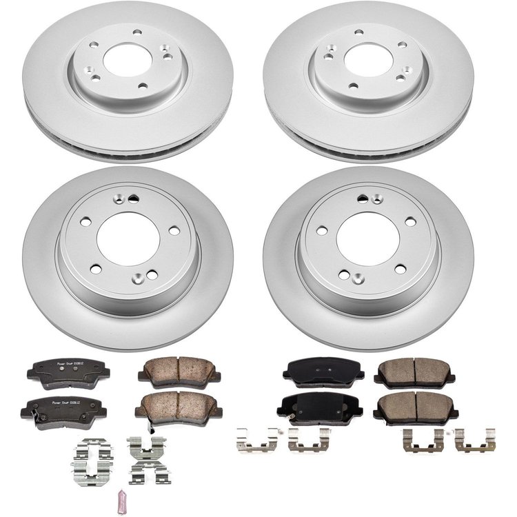Z17 COATED BRAKE KIT