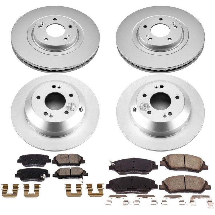 Z17 COATED BRAKE KIT