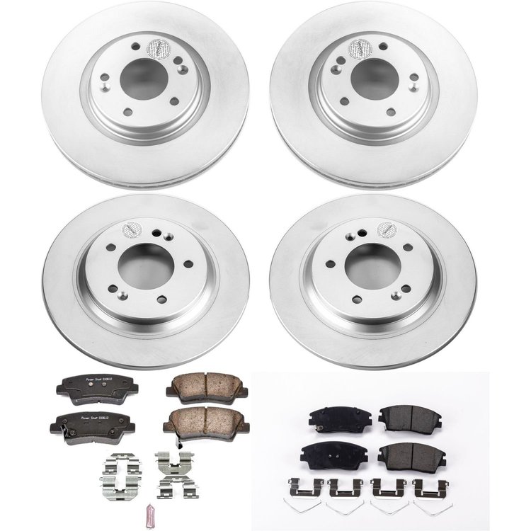 Z17 COATED BRAKE KIT