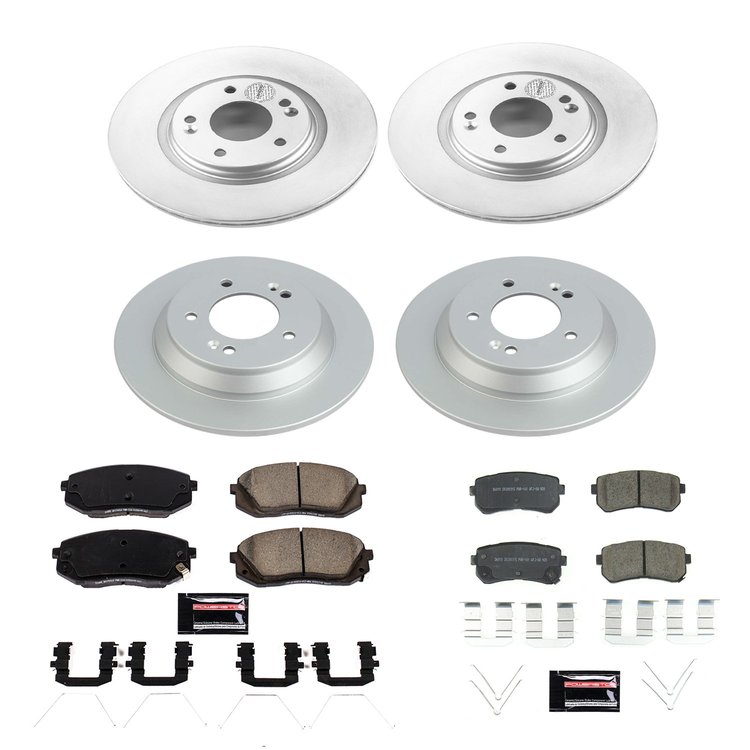 Z17 COATED BRAKE KIT