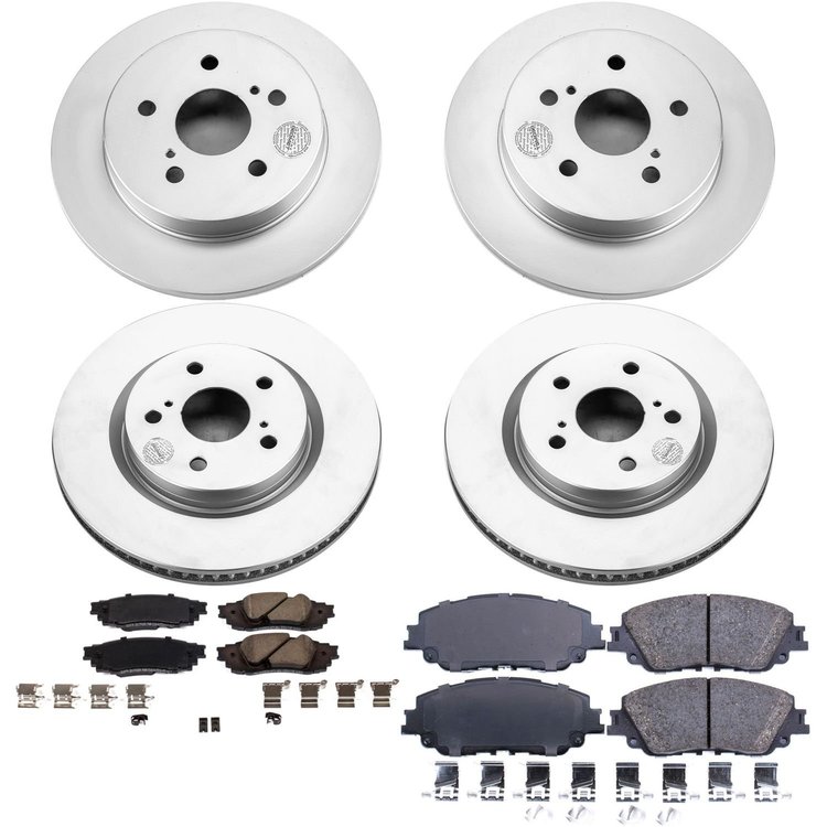 Z17 COATED BRAKE KIT