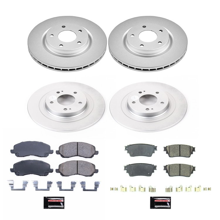 Z17 COATED BRAKE KIT
