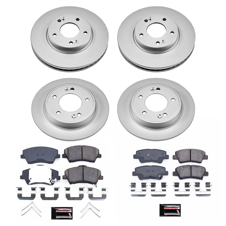 Z17 COATED BRAKE KIT