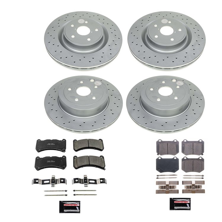 Z17 COATED BRAKE KIT