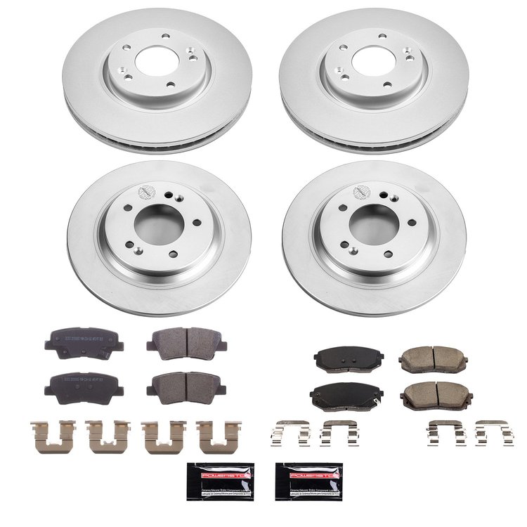 Z17 COATED BRAKE KIT