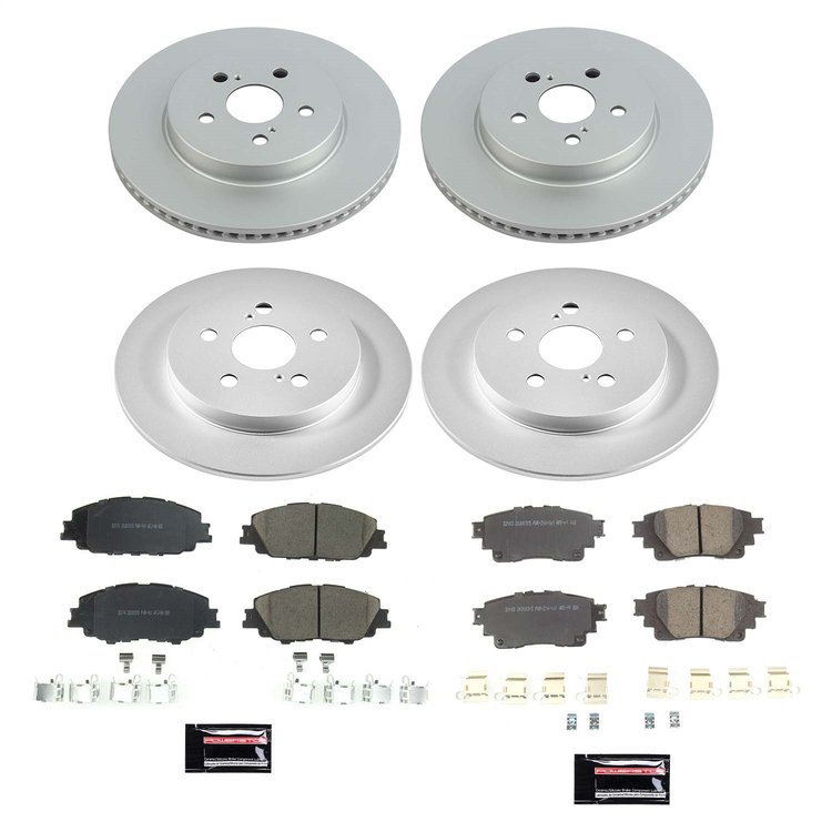 Z17 COATED BRAKE KIT