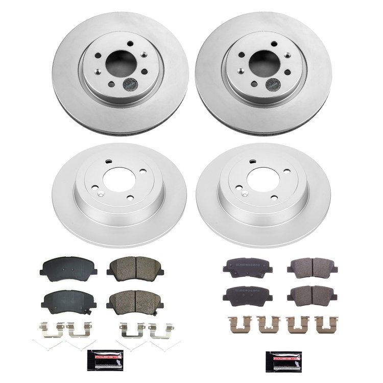 Z17 COATED BRAKE KIT