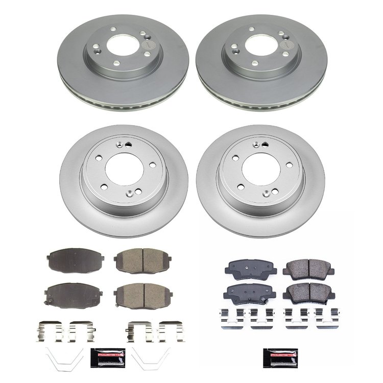 Z17 COATED BRAKE KIT