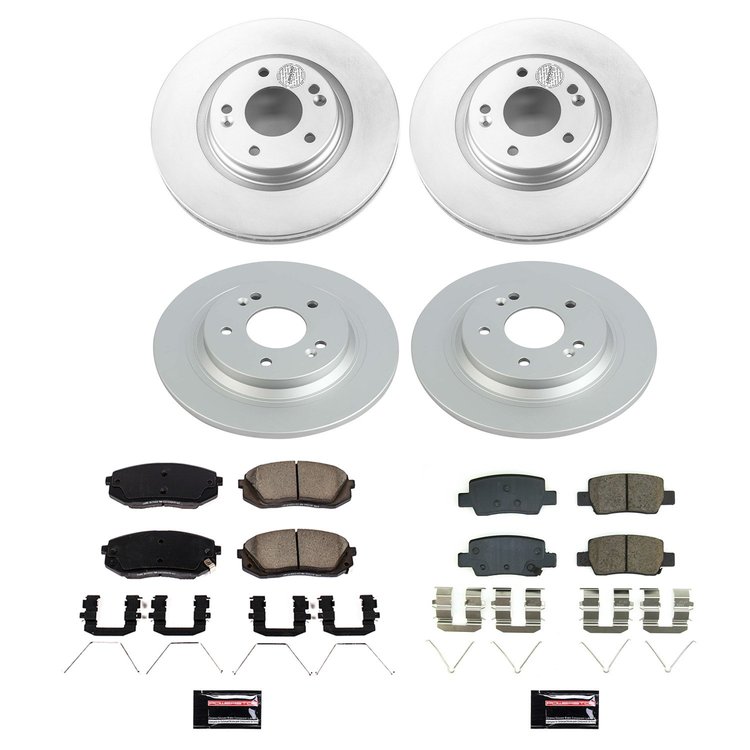 Z17 COATED BRAKE KIT