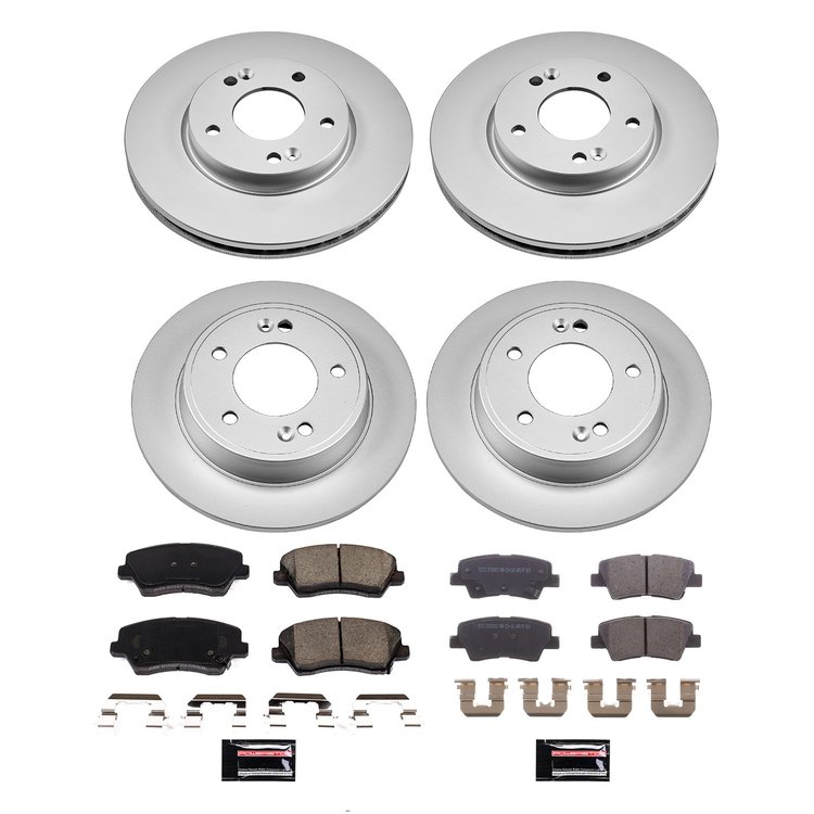 Z17 COATED BRAKE KIT