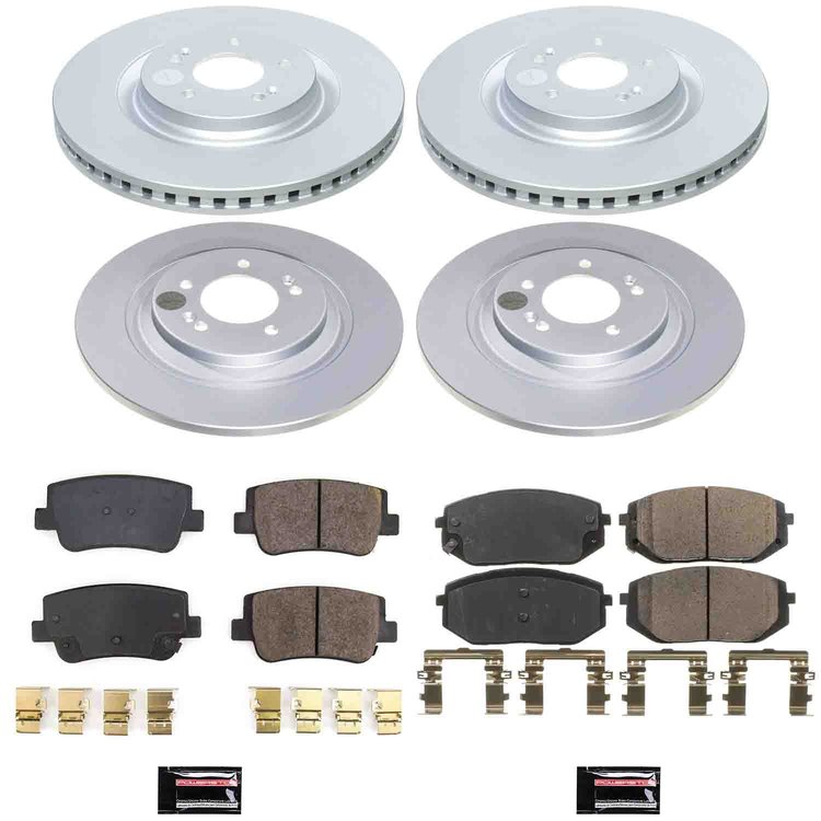 Z17 COATED BRAKE KIT