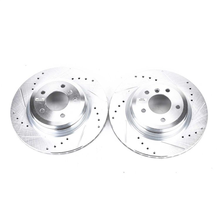 Power Stop Drilled And Slotted Brake Rotor