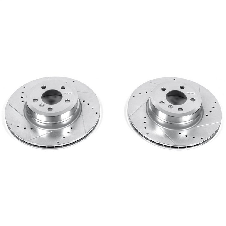 Power Stop Drilled And Slotted Brake Rotor