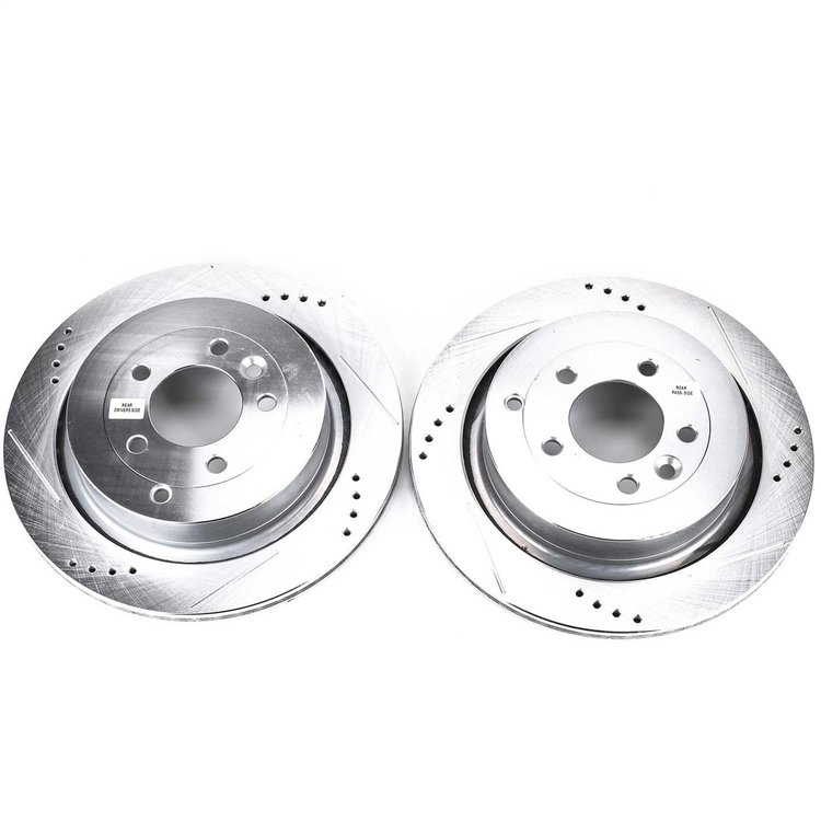 Power Stop Drilled And Slotted Brake Rotor