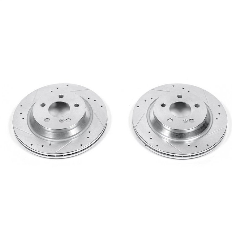 Power Stop Drilled And Slotted Brake Rotor