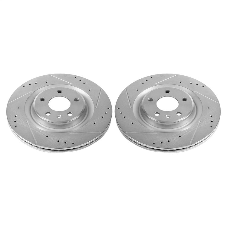 Power Stop Drilled And Slotted Brake Rotor