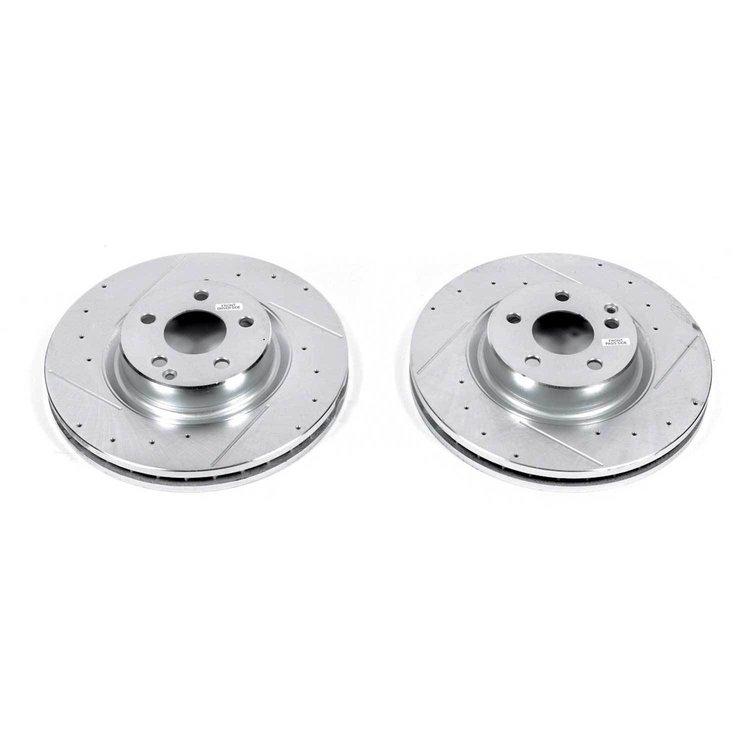 Power Stop Drilled And Slotted Brake Rotor