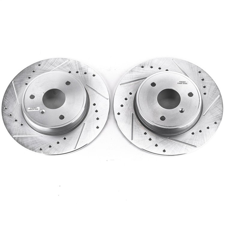 DRILLEDSLOTTED ROTOR PAIR