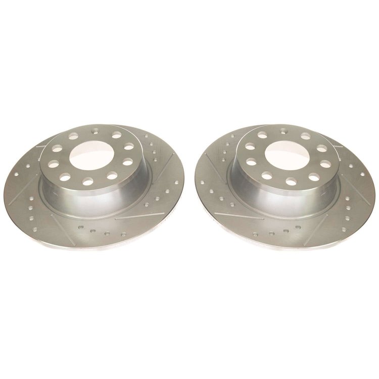 DRILLEDSLOTTED ROTOR PAIR