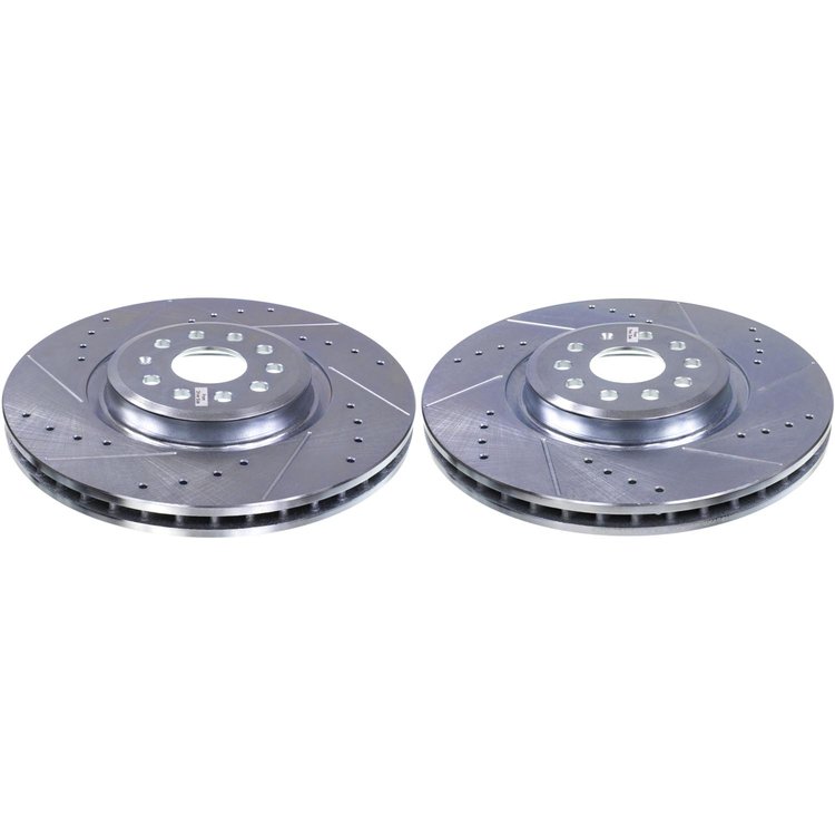 DRILLEDSLOTTED ROTOR PAIR