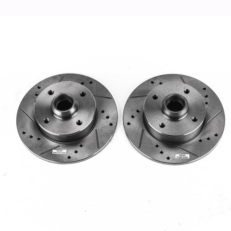Power Stop Drilled And Slotted Brake Rotor