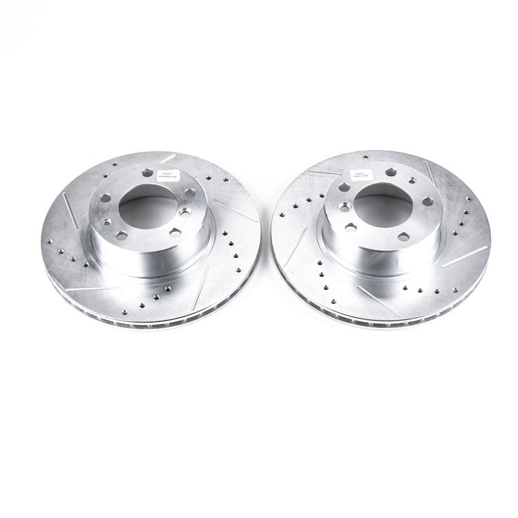 Power Stop Drilled And Slotted Brake Rotor