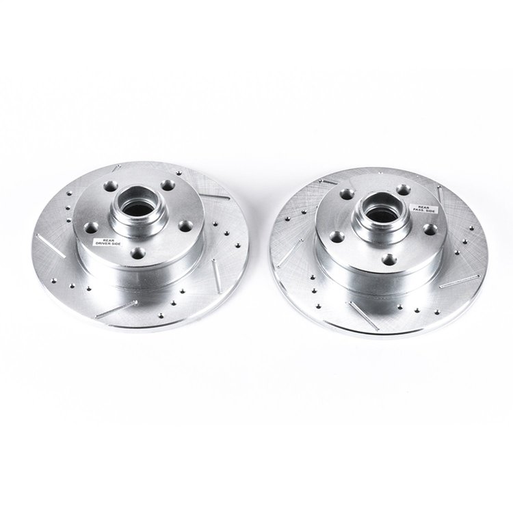 Power Stop Drilled And Slotted Brake Rotor