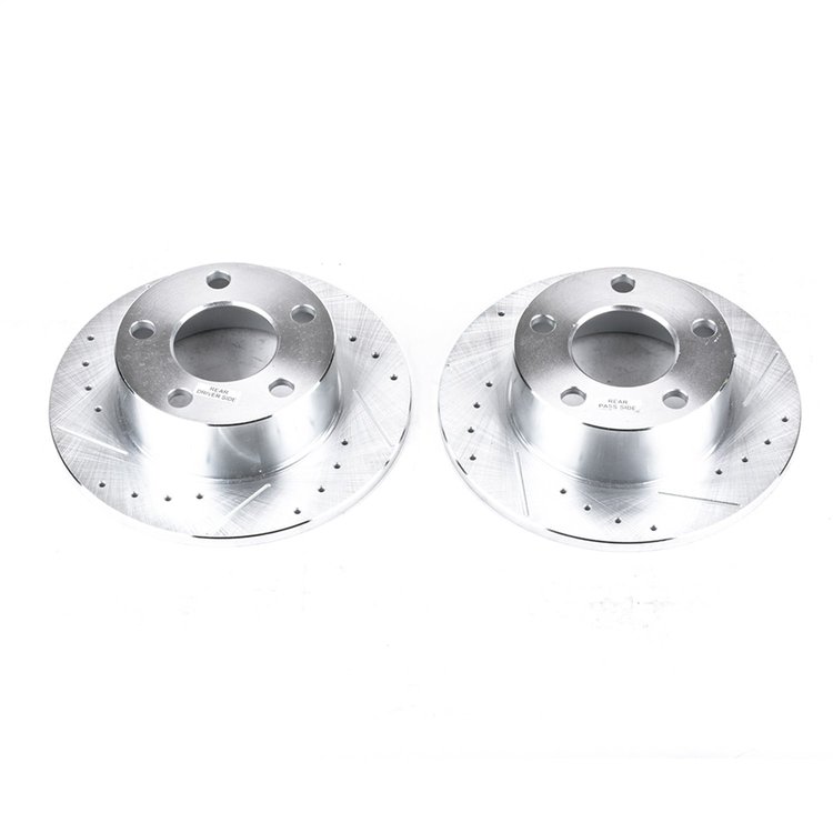 Power Stop Drilled And Slotted Brake Rotor