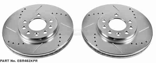 Power Stop Drilled And Slotted Brake Rotor